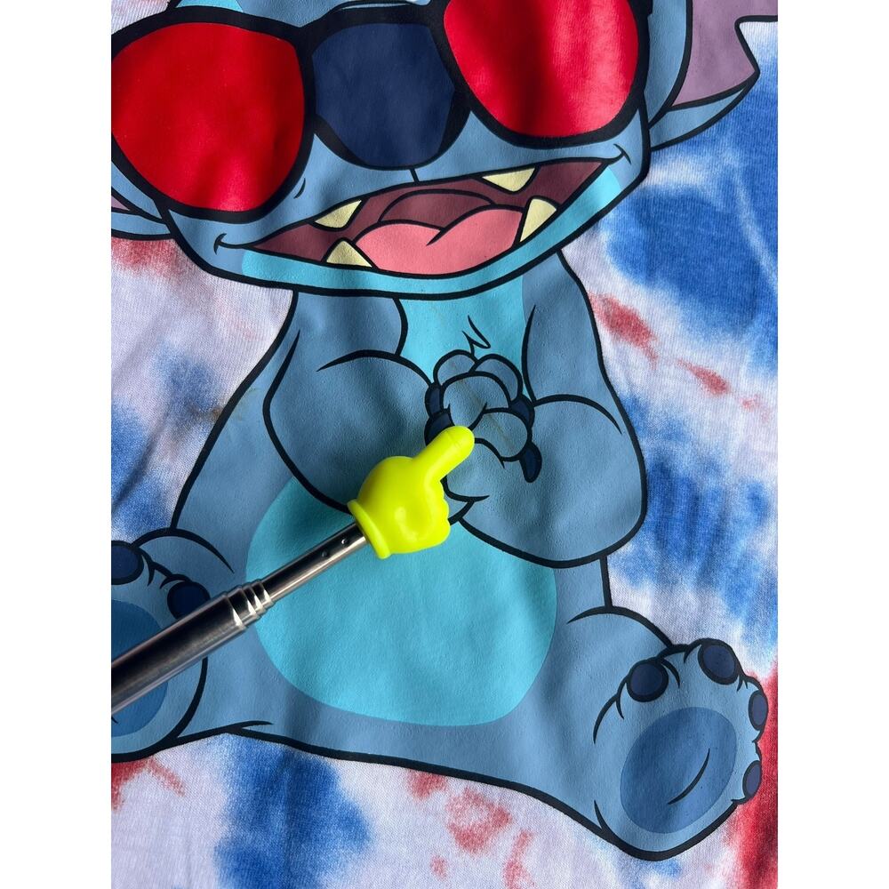 Disney Stitch Kid's Children Patriotic Tie Dye T-Shirt 3D Large (11/13) 4th July - Picture 5 of 5